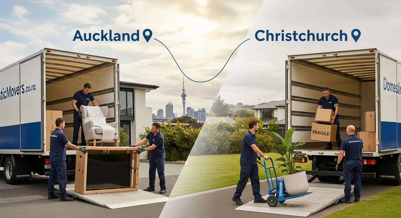 auckland to Christchurch moving services