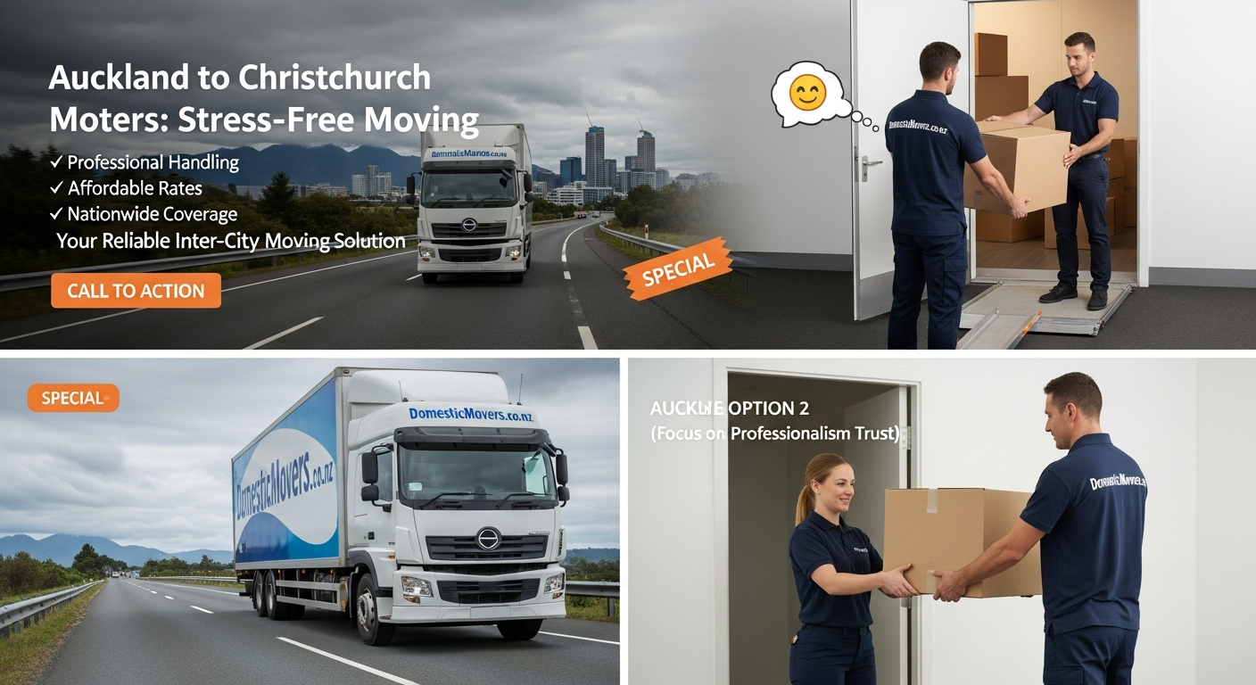 Auckland to Christchurch Movers for Stress-Free Moving 