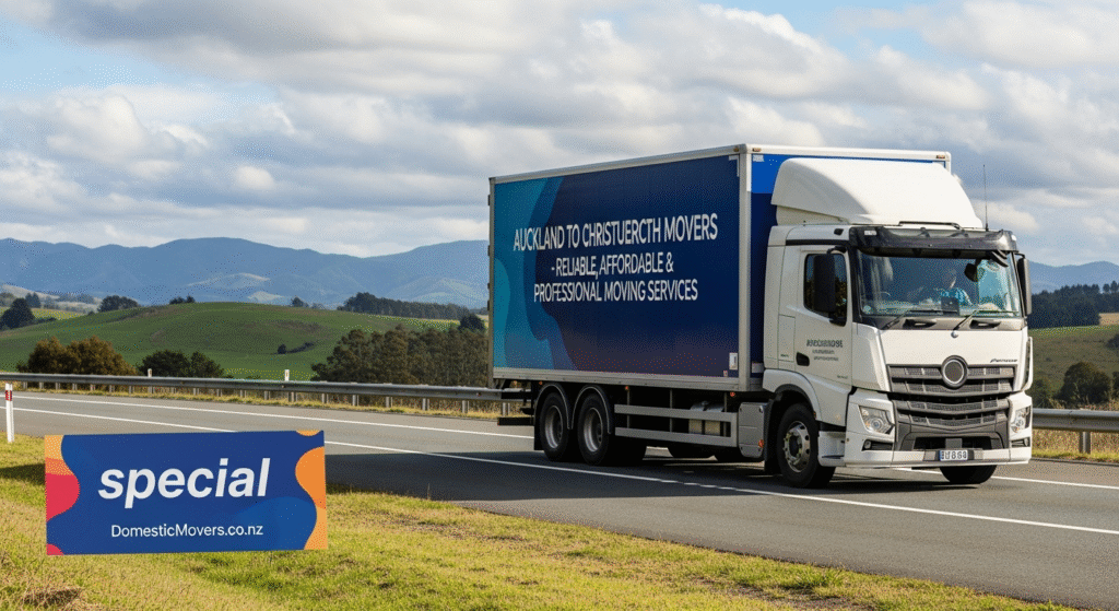 Auckland to Christchurch Movers - Reliable, Affordable & Professional Moving Services