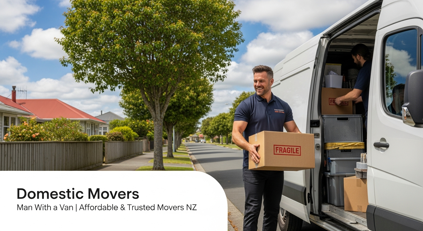 Man With a Van  | Affordable & Trusted Movers NZ